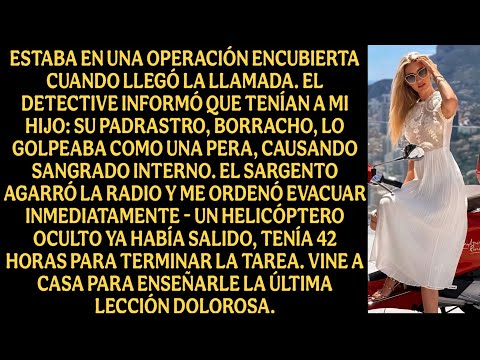 Estaba en una operación encubierta cuando llegó la llamada. El detective informó que tenían...