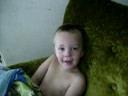 james doing spongebob