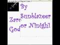 My Zaros Godsword: Made in Paint