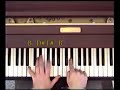 piano video tutorial