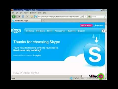 How To Register And Use Skype | Internet Marketing Tutorial | By Milagro Fusion Marketing