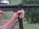 CLose-up of 32 rounds going down range