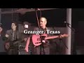 ed's dad paul sits in for a classic ray price shuffle at the cotton club in granger texas.