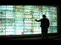 Three years of \"M\" on a display wall