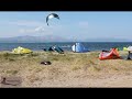 Oropos kitesurfing & kiteboarding spot. Athens Greece