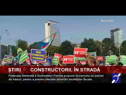 Constructorii, în stradă