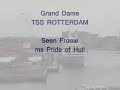 tss Rotterdam seen frome ms Pride of Hull.