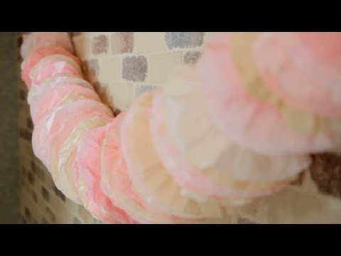 how to dye coffee filters