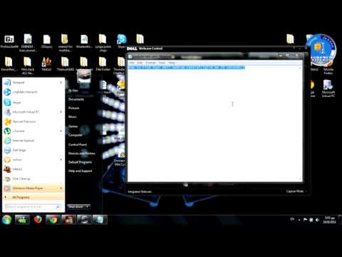 how to on camera in dell laptop