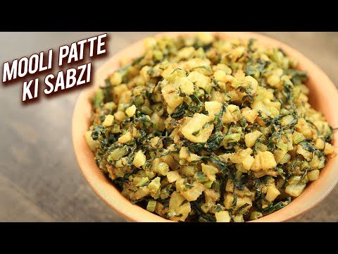 Mooli Patte Ki Sabzi | Radish Greens Recipe | Healthy Winter Mooli Ki Sabzi | Ruchi