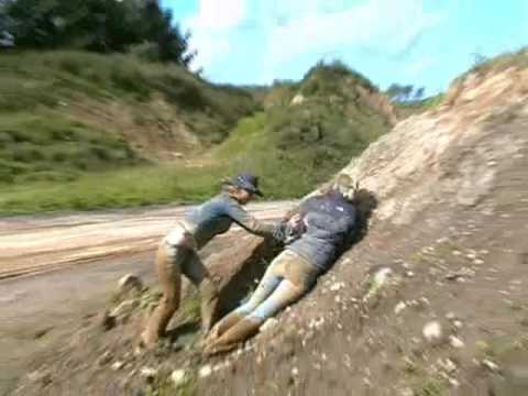 mud wrestling ripping clothes off