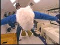 NASA stock footage of zero gravity plane