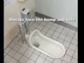 How to use Japan's Squatty Potty