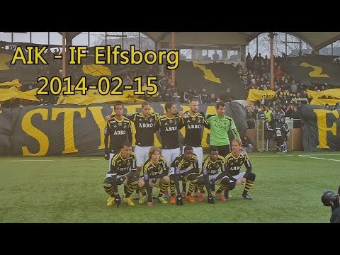 AIK - Elfsborg 2-1 (2014-02-15) Träningsmatch