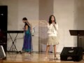 Mariangelys Pagán cantando cuando oras