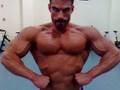 João Caneco -Em preparação para a Taça de Portugal IFBB 2008