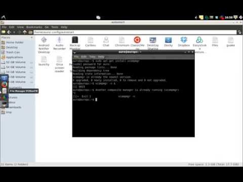 how to set xfce as default