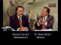 broadcast 2 pt 4/12 گفتگو با دکتر افنانی درباره دیانت بهایی