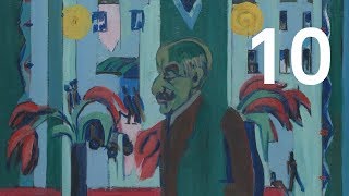 Ernst Ludwig Kirchner, Max Liebermann in seinem Atelier