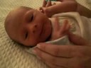 Owen on the bed