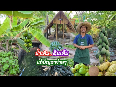 เงินเดือน6หมื่น ลาออกมาใช้ชีวิตตามฝัน ทำเกษตรบนพื้นที่ดินเค็ม