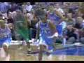 kobe BLOCKS dirk then follows it with a putback