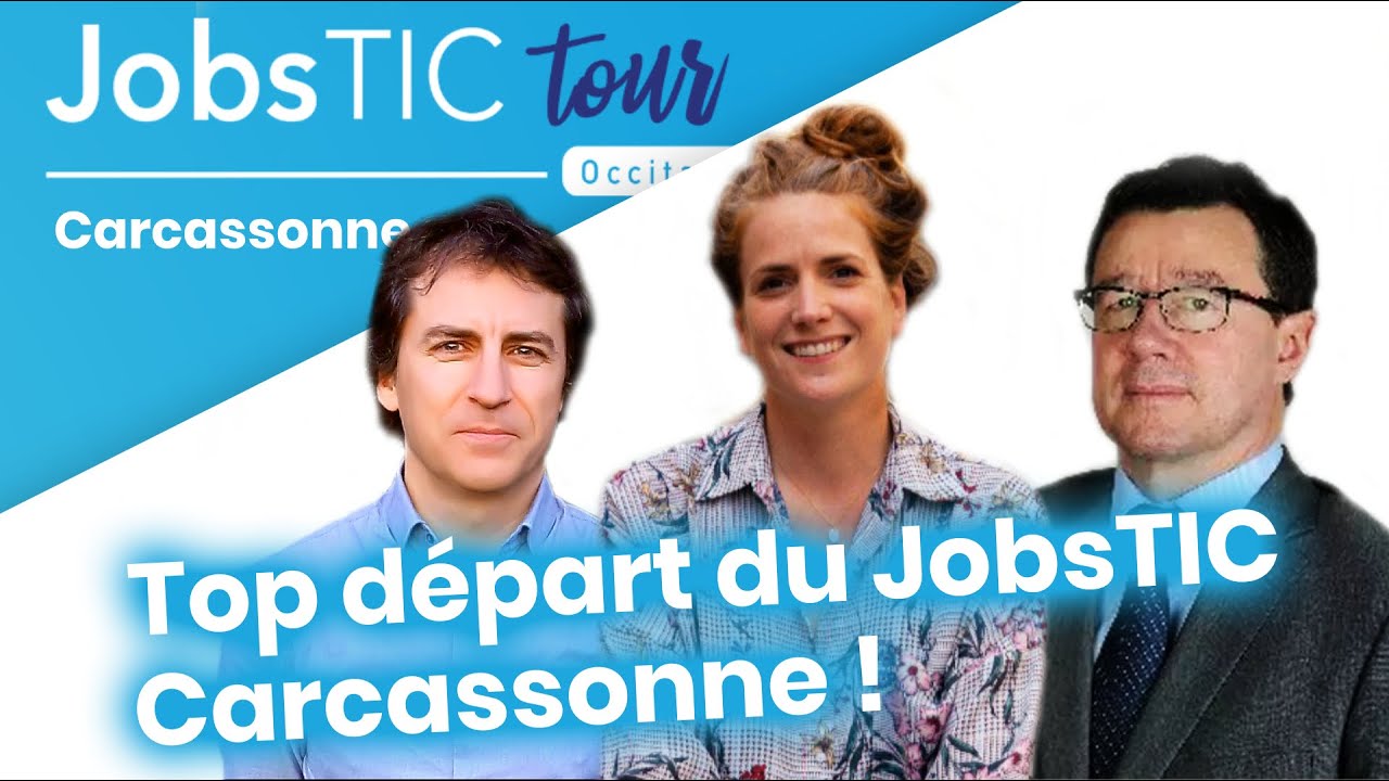 Top depart du JobdTIC Carcassonne ! JobsTic Tour 2022