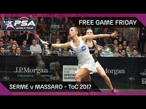 Squash: Free Game Friday - Serme v Massaro - ToC 2017