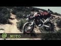 FMX filmed with a drone chopper