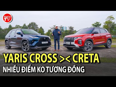 So sánh Hyundai Creta và Toyota Yaris Cross - Giành giật từng điểm để về đích | TIPCAR TV
