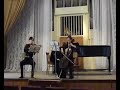 Rachmaninov piano trio El�giaque No.1 in g minor 01