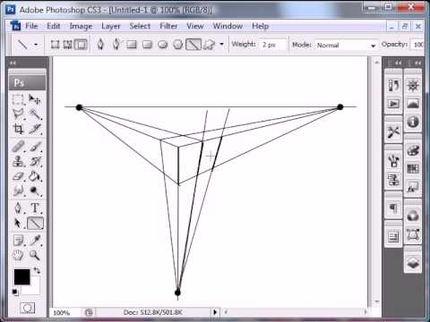 Perspective - Three-Point Perspective.