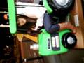 Brogan in Troy the Tractor at Tescos!!
