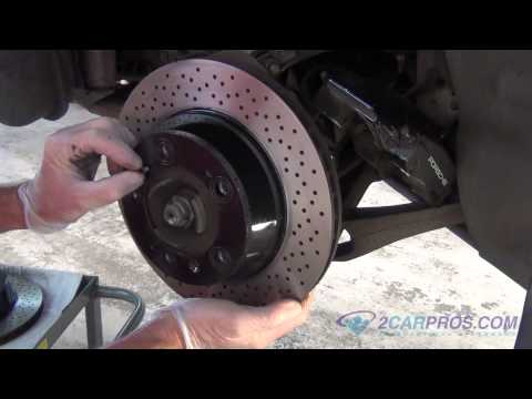 Rear Brake Pads and Rotor Replacement 1999-2005 Porsche Carrera