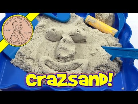 Cra-Z-Sand Shape And Mold Playset! It's Amazing...from CraZArt
