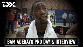 Bam Adebayo NBA Pro Day Workout Video and Interview