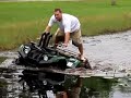 snorkeled atv grizzly