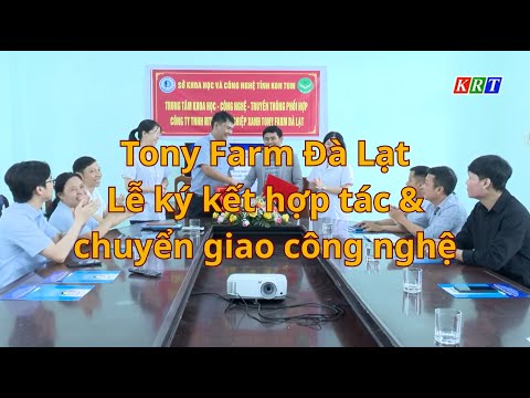 Lễ ký kết hợp tác & chuyển giao công nghệ