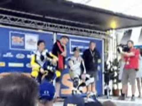 James Toseland dedicates his race ...