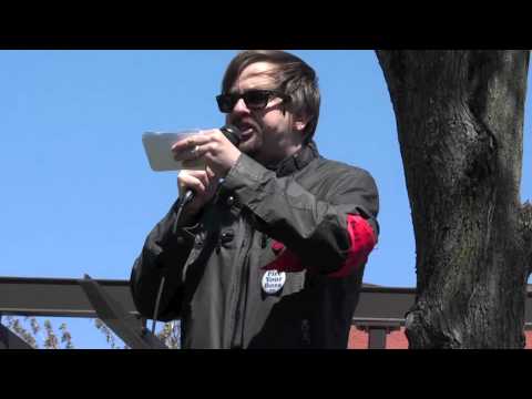 Prvi maj 2011. u Bostonu: Geoff Carens iz IWW Prvi maj 2011. u Bostonu: Geoff Carens iz IWW