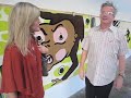 iJustine meets Mark Mothersbaugh