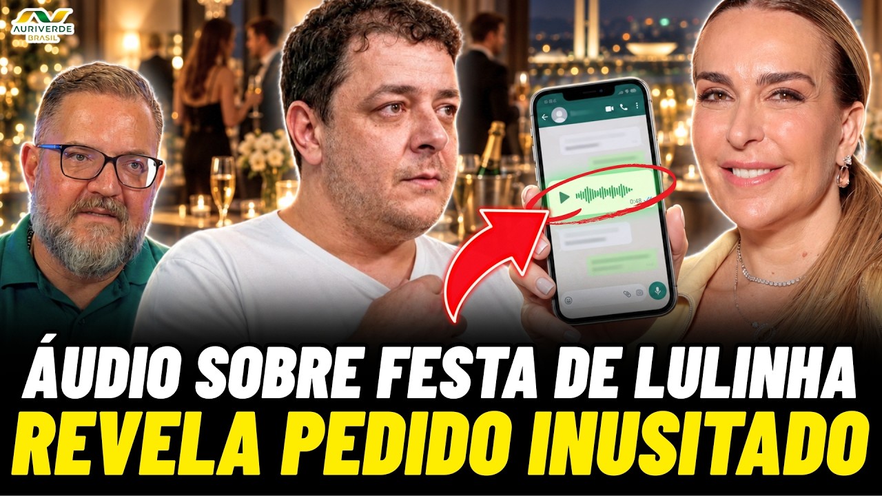 ÁUDIO VAZADO expõe réveillon de LUXO envolvendo Lulinha em Brasília!