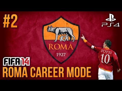 Next Gen FIFA 14: AS Roma Career Mode - Episode #2 - MY FIRST MATCH!!!
