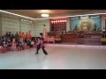 Jin at SKFG demo first time tiger at Chung Tian Temple 2012