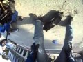 Accident pour un motard à l'arrêt