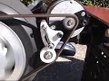 Custom roller chain tensioner for goped ESR Hoverboard