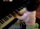 Hajra Playing Piano