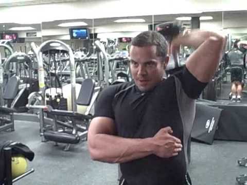 Tricep Workout With Dumbells