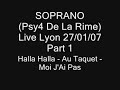 soprano live lyon part 1