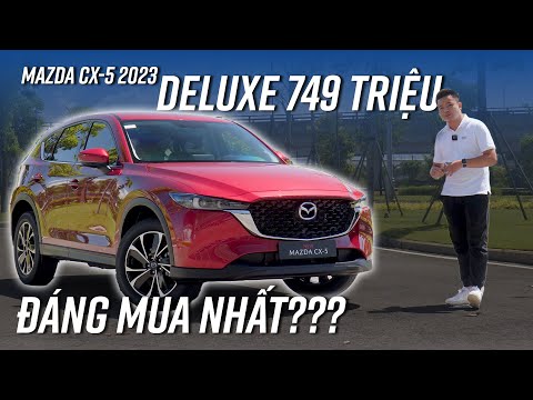Mazda CX-5 2023 Deluxe: 749 triệu đã có cảnh báo điểm mù, cốp điện, giá quá ngon trong phân khúc.